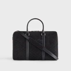 Sac de voyage Kith K40 en daim monogrammé
