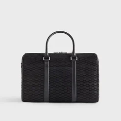 Sac de voyage Kith K40 en daim monogrammé
