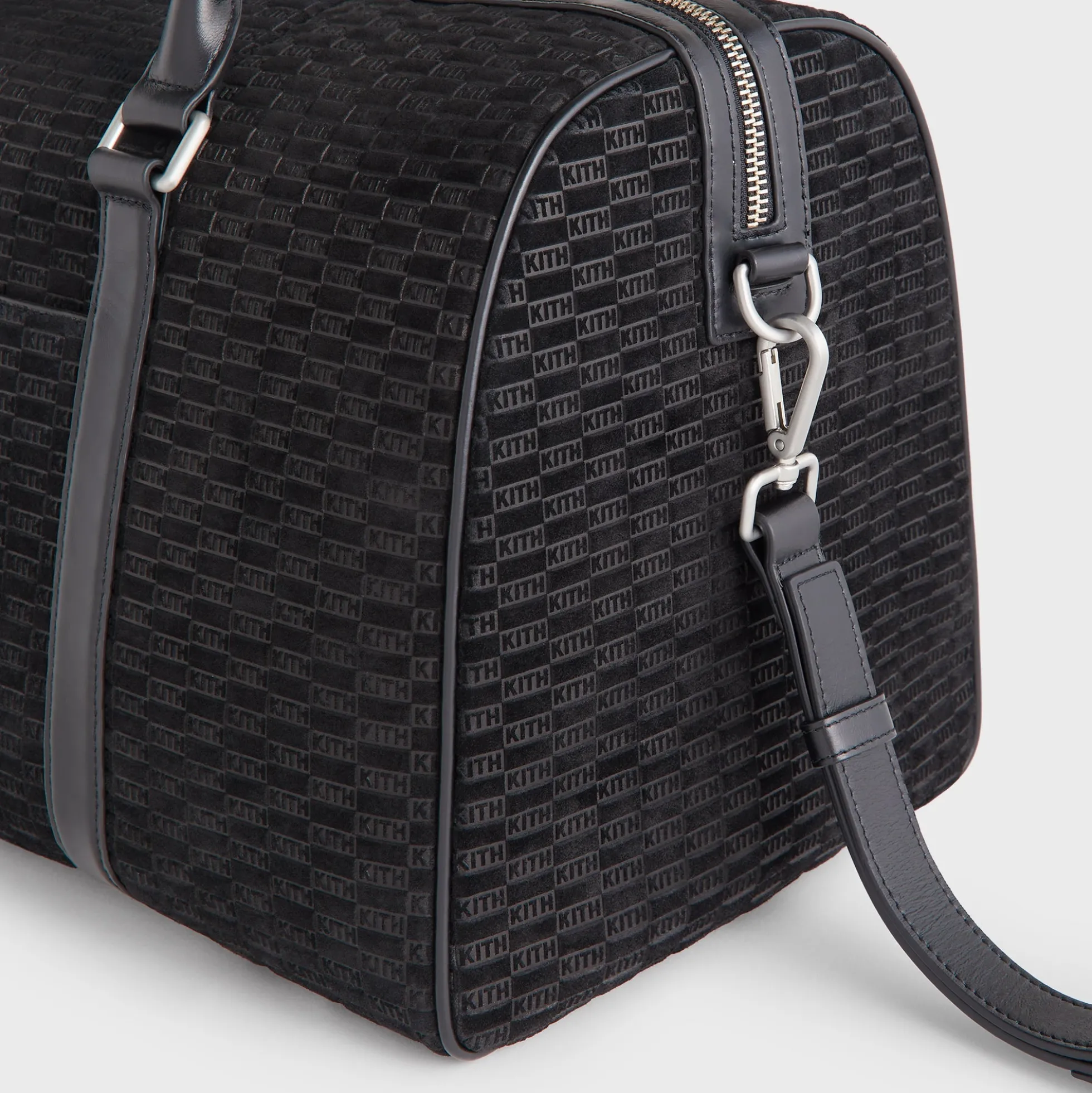 Sac de voyage Kith K40 en daim monogrammé