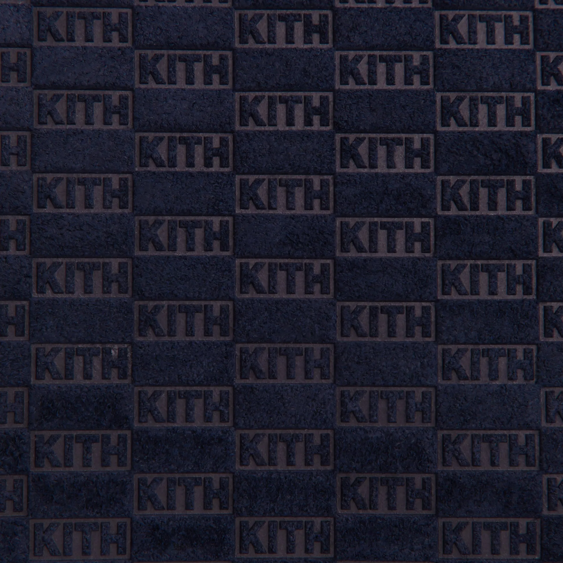Sac de voyage Kith K40 en daim monogrammé