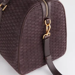 Sac de voyage Kith K40 en daim monogrammé