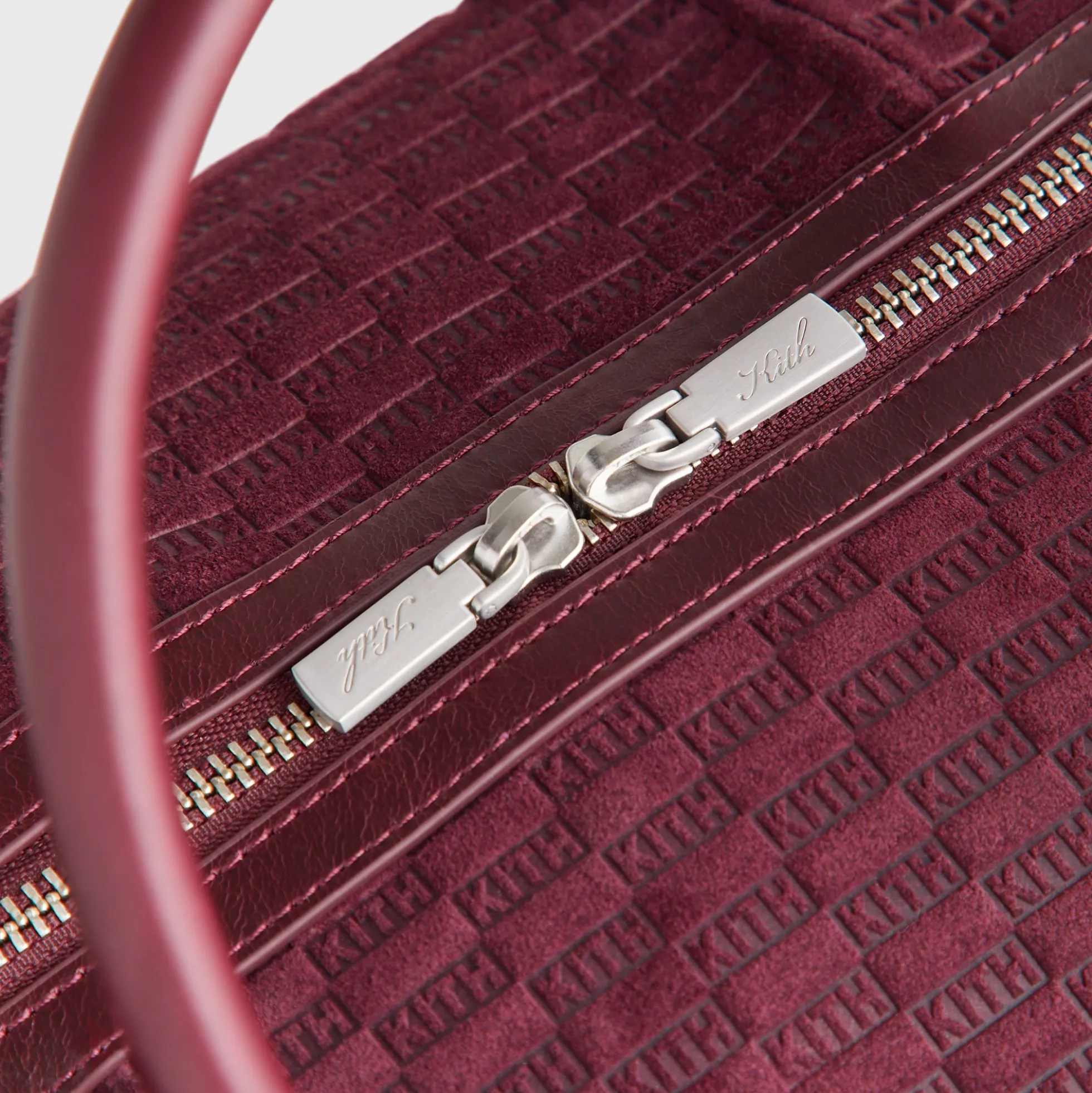 Sac de voyage Kith K40 en daim monogrammé