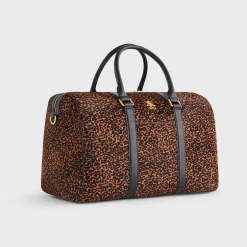 Sac de voyage Kith K40 en poil de poney imprimé léopard
