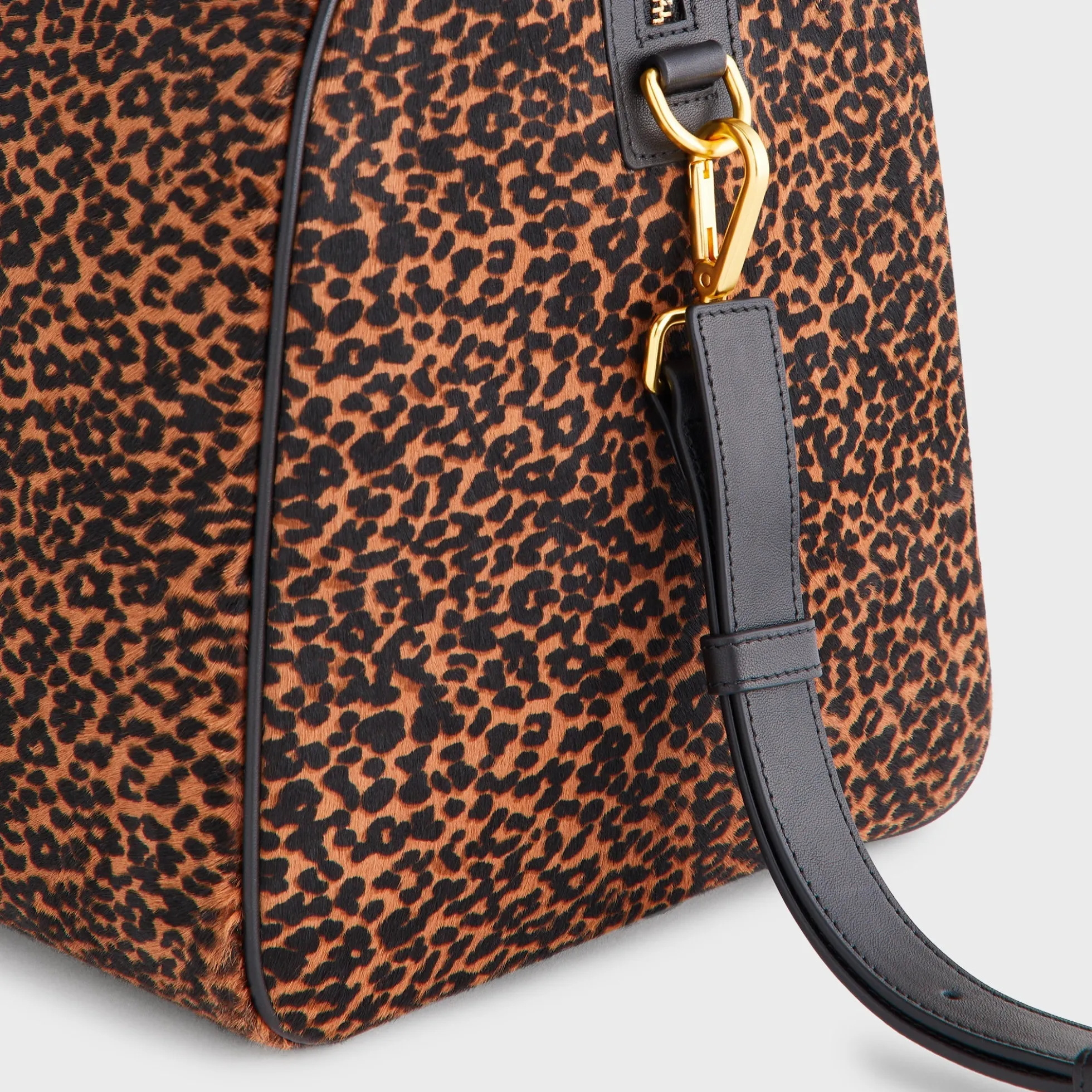 Sac de voyage Kith K40 en poil de poney imprimé léopard