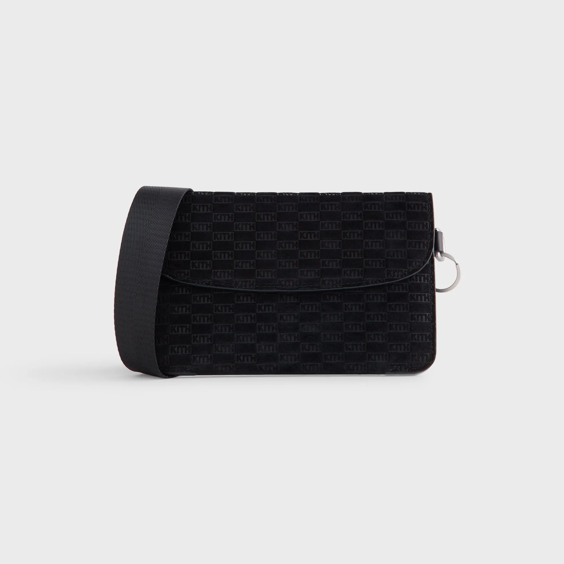 Sac enveloppe en daim Kith Monogram K20