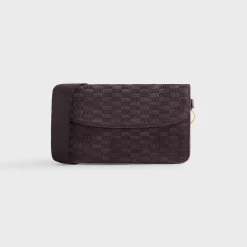 Sac enveloppe en daim Kith Monogram K20
