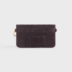Sac enveloppe en daim Kith Monogram K20