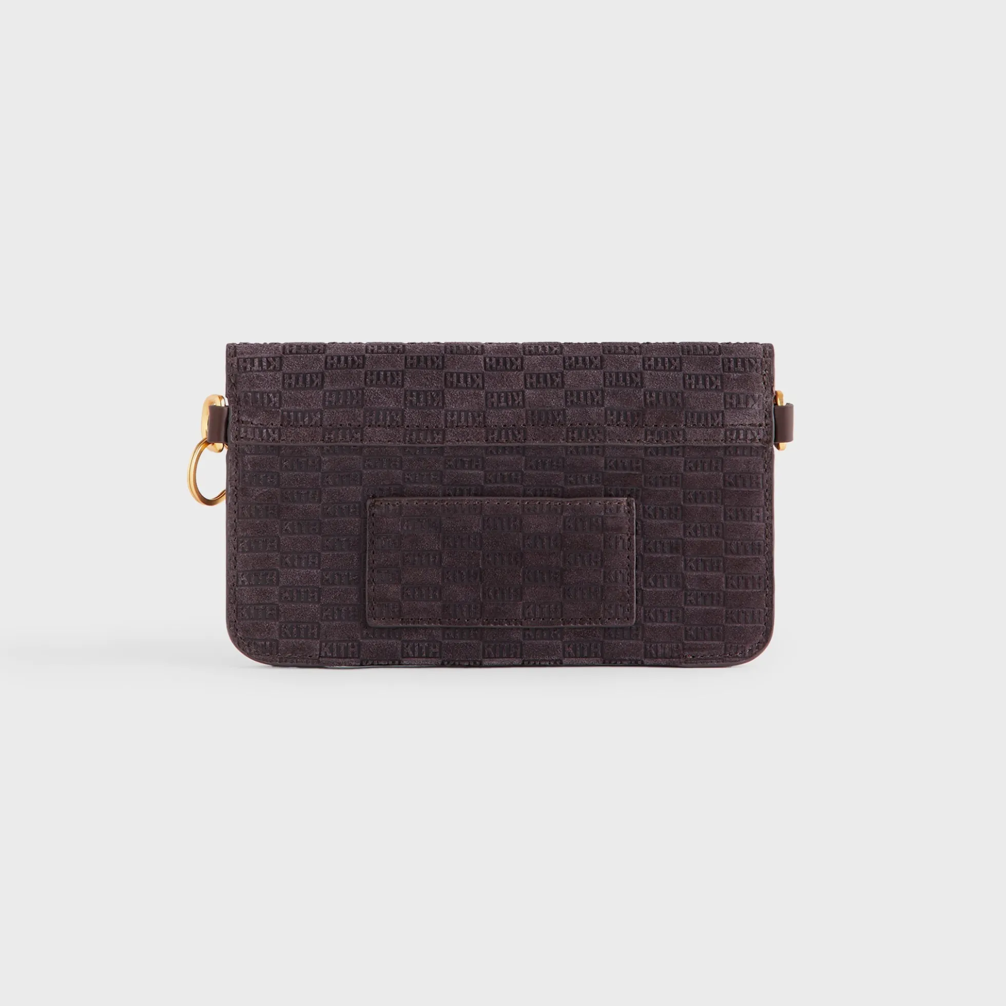 Sac enveloppe en daim Kith Monogram K20
