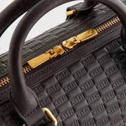 Sac Kith pour femme en cuir lisse monogrammé Harlowe