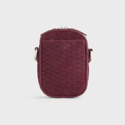 Sac passager Kith K15 en daim monogrammé