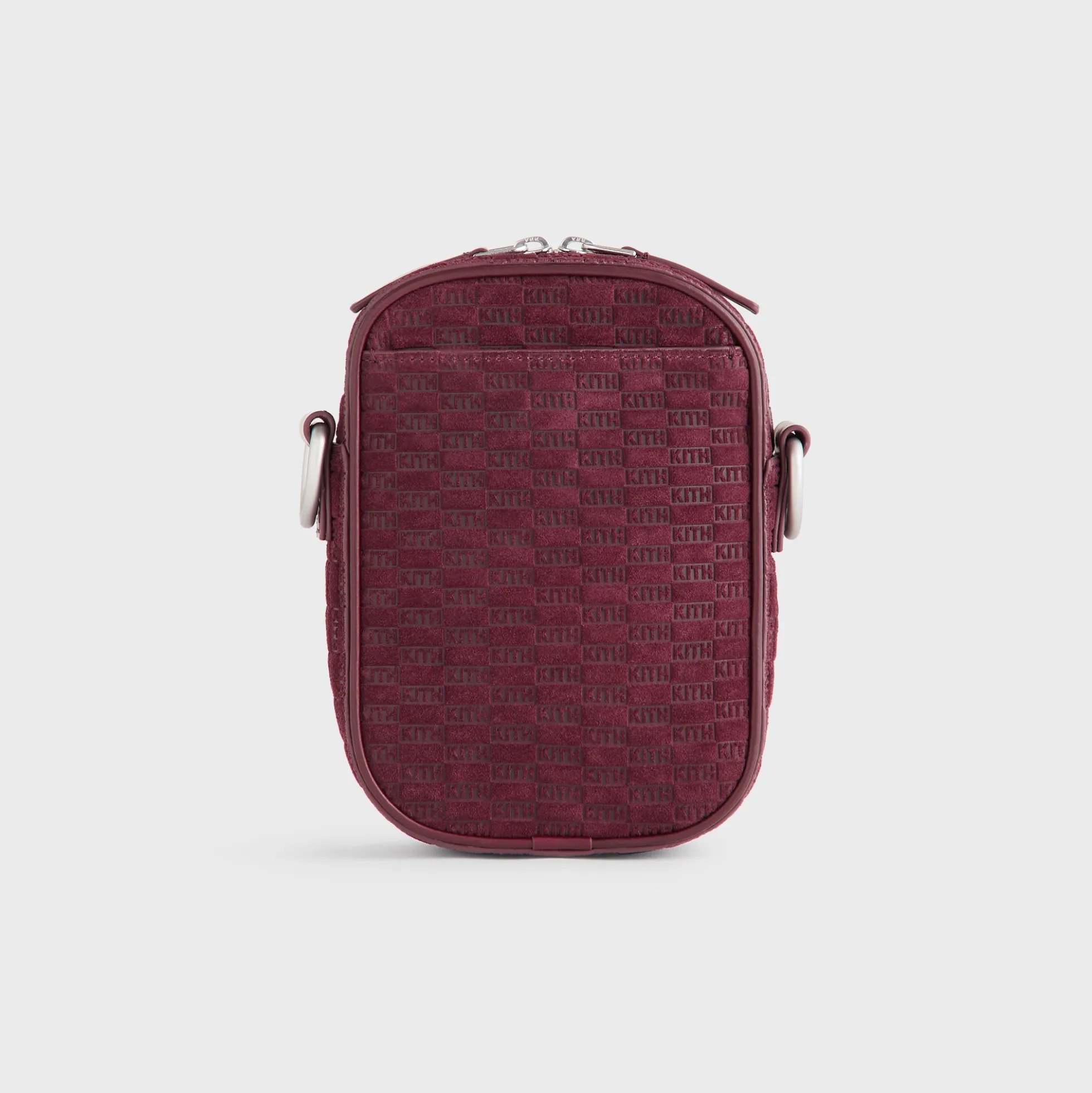 Sac passager Kith K15 en daim monogrammé