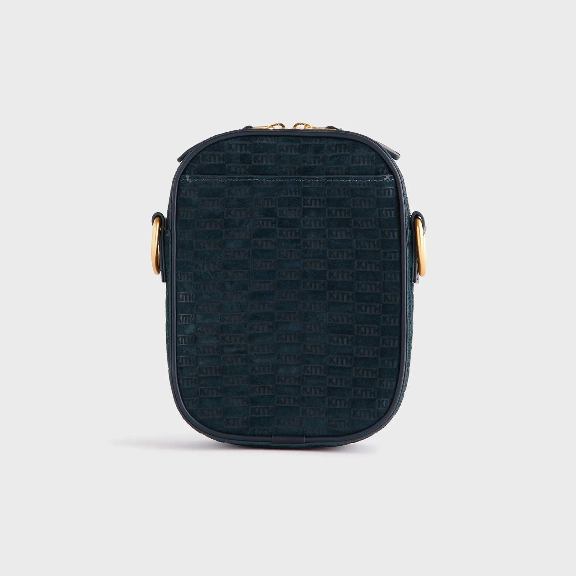 Sac passager Kith K15 en daim monogrammé