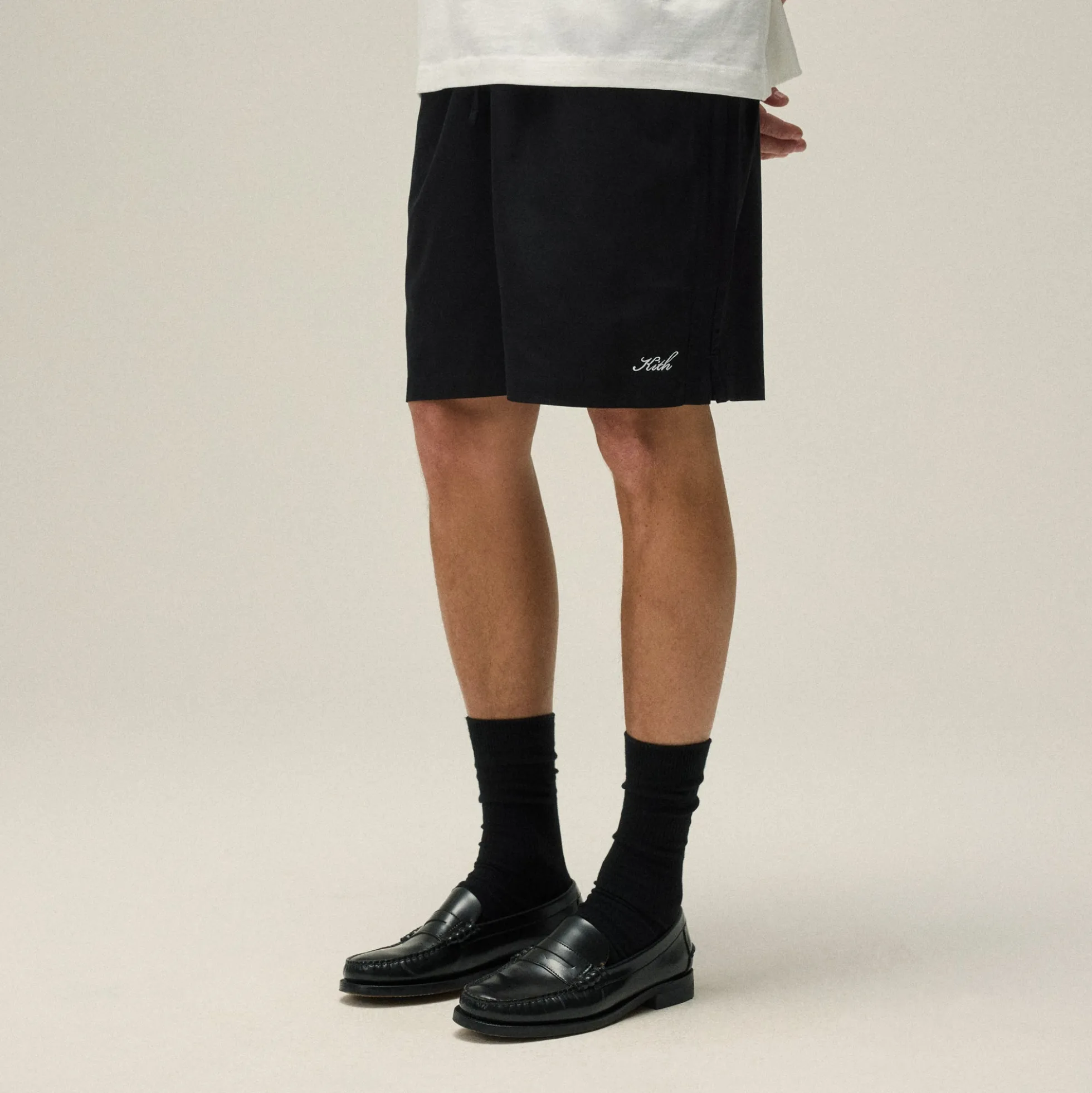Short actif en coton et soie Kith