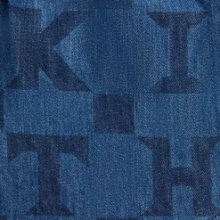 Short en jean monogrammé Kith Kids