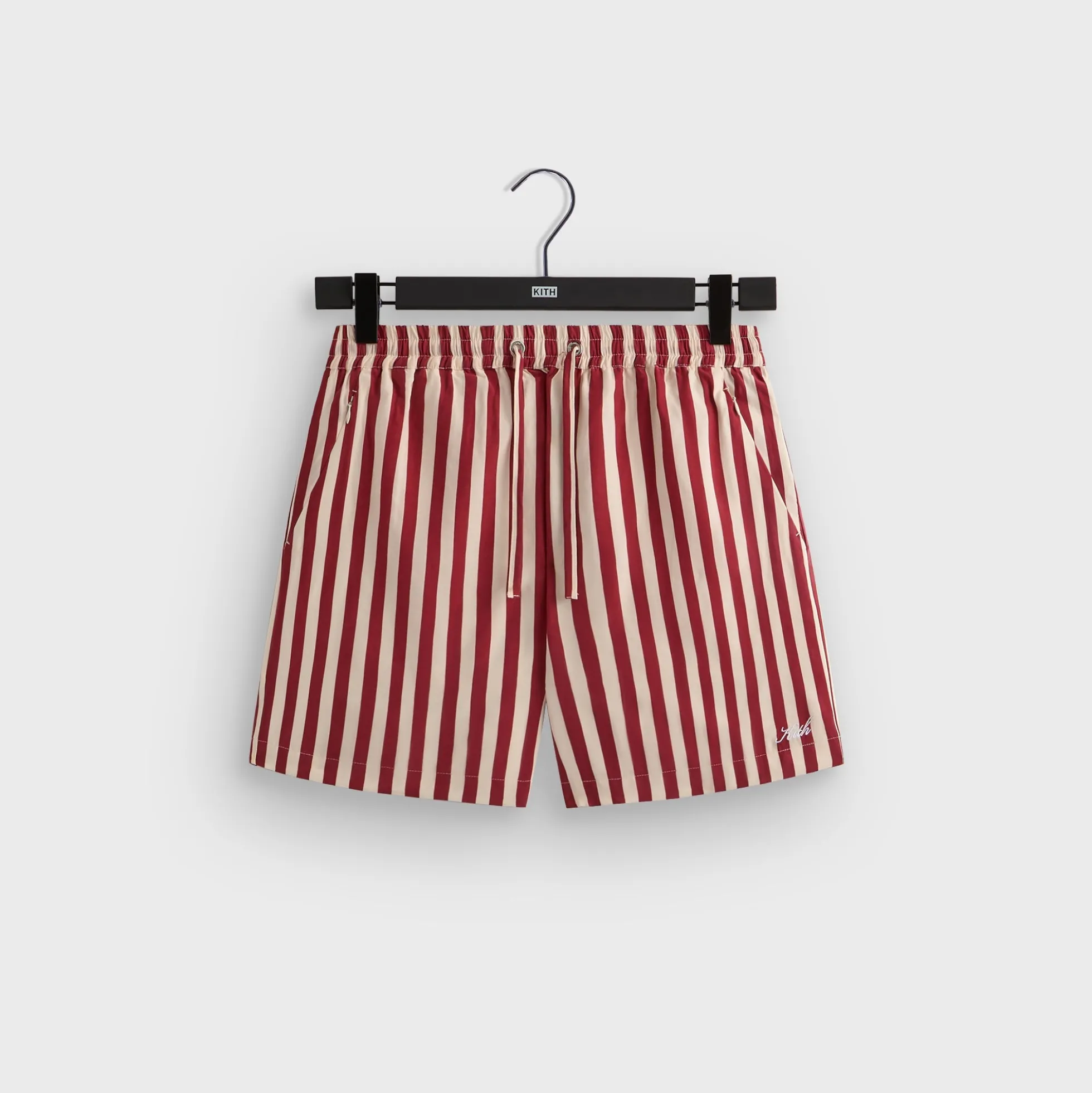 Short rayé en cèdre Kith