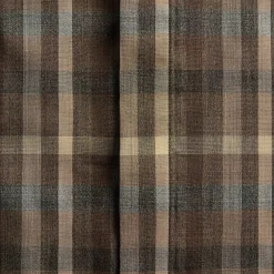 Super Fine Tropical Wool Check Short Sleeve Shirt
