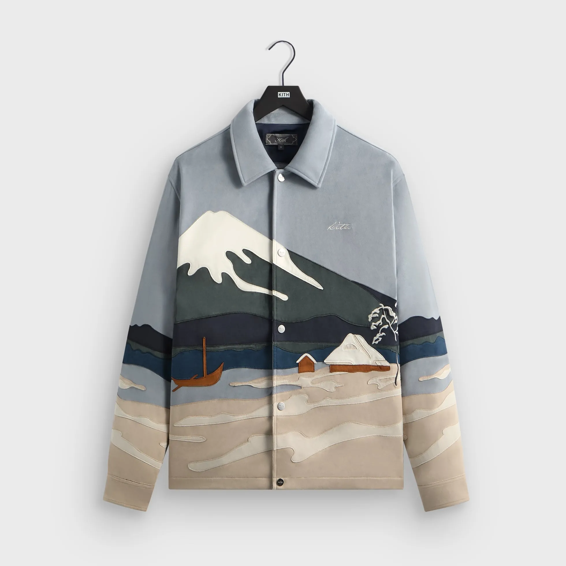 Surchemise d'hiver en microfibre suédée Kith Scenic