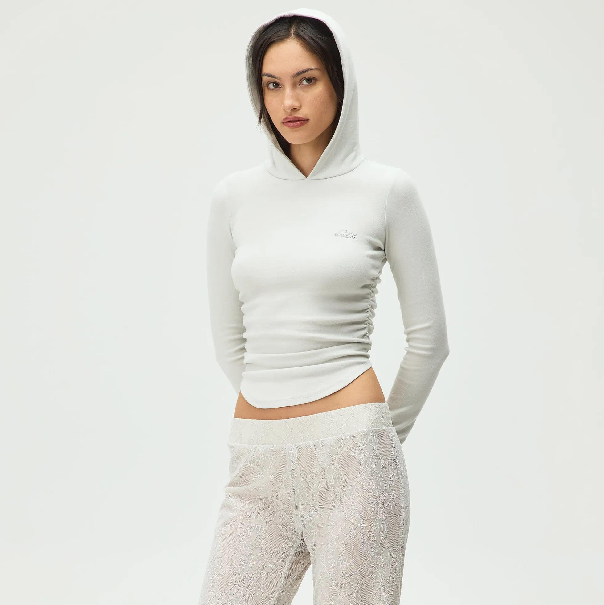 Sweat à capuche froncé Lisa for Kith pour femme Sofi