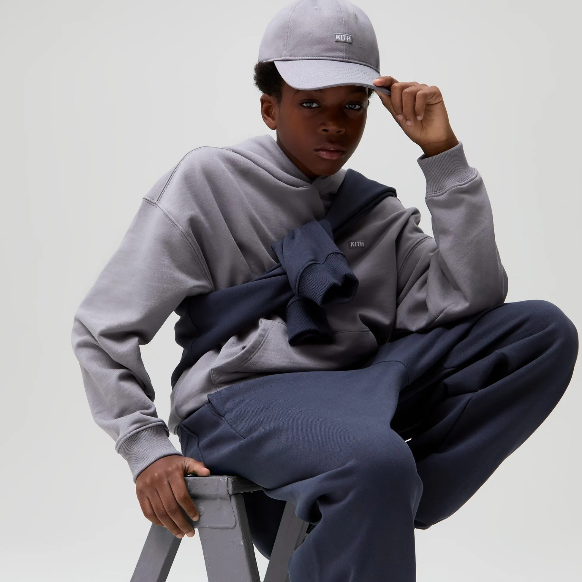 Sweat à capuche Nelson Kith Kids