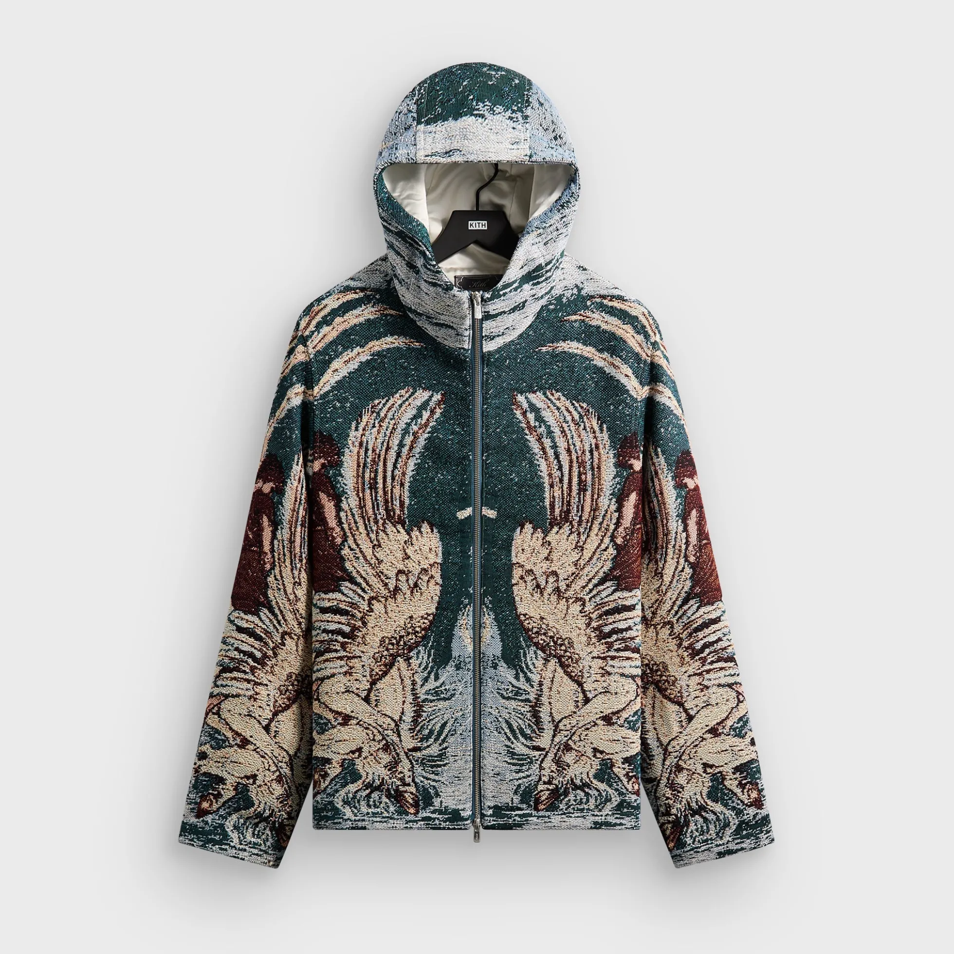 Sweat à capuche zippé Kith Braden Tapestry