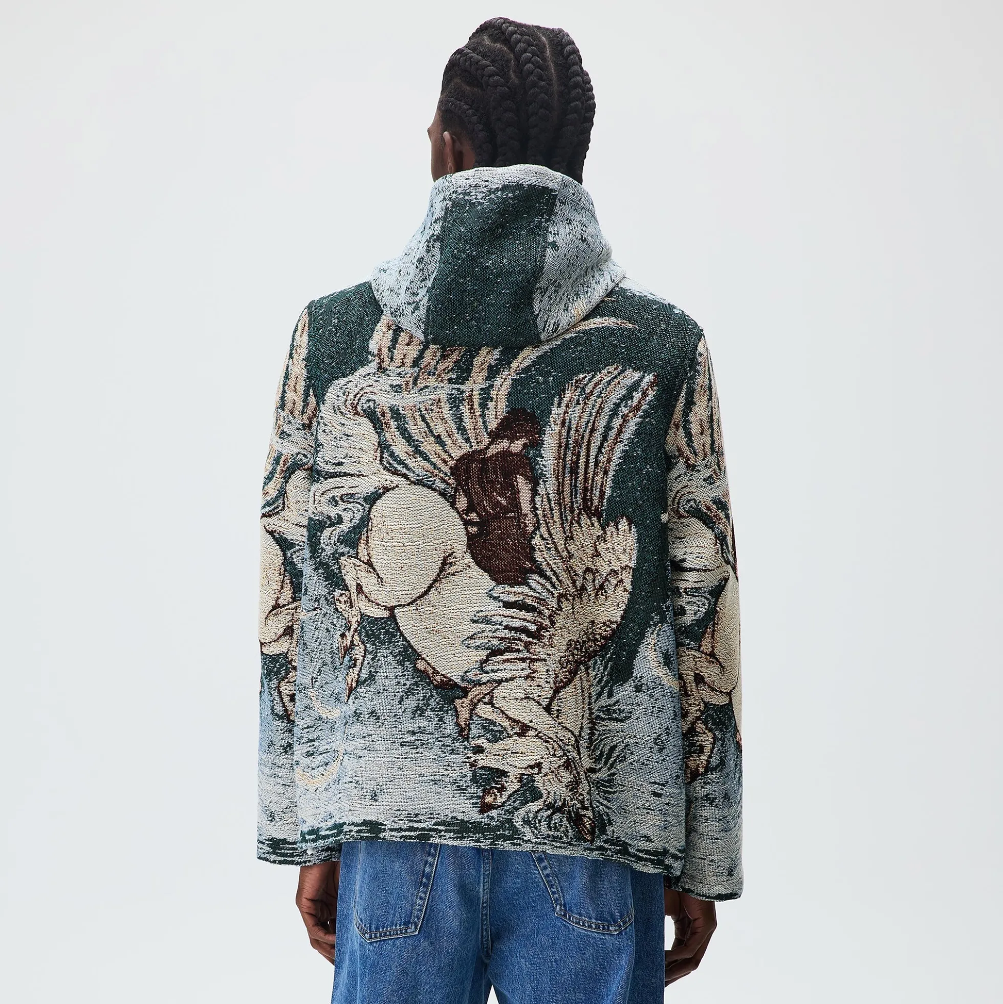 Sweat à capuche zippé Kith Braden Tapestry