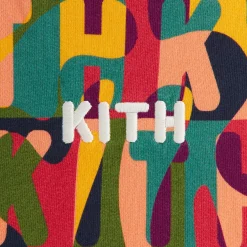 Sweat-shirt à col rond Kith Kids Nelson imprimé monogramme