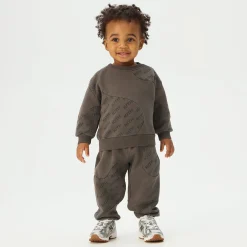 Sweat-shirt Kith Baby Nelson à monogramme bloqué