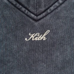 T-shirt court à manches longues et col en V Kith Verity pour femme