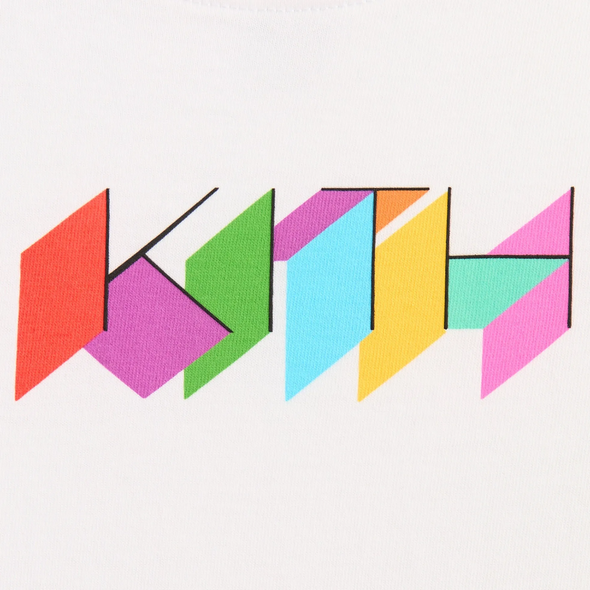 T-shirt graphique Kith Kids avec logo fantaisie
