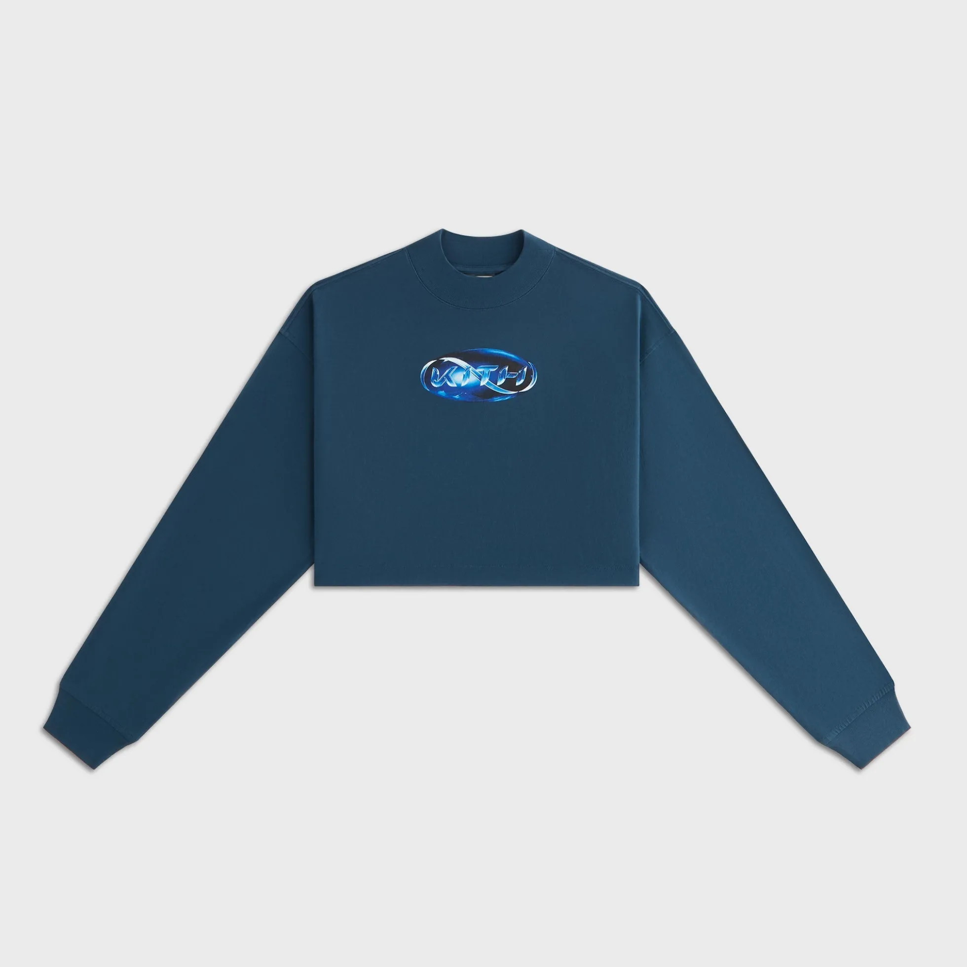 T-shirt Kith Femme Jasper Sapphire Logo
