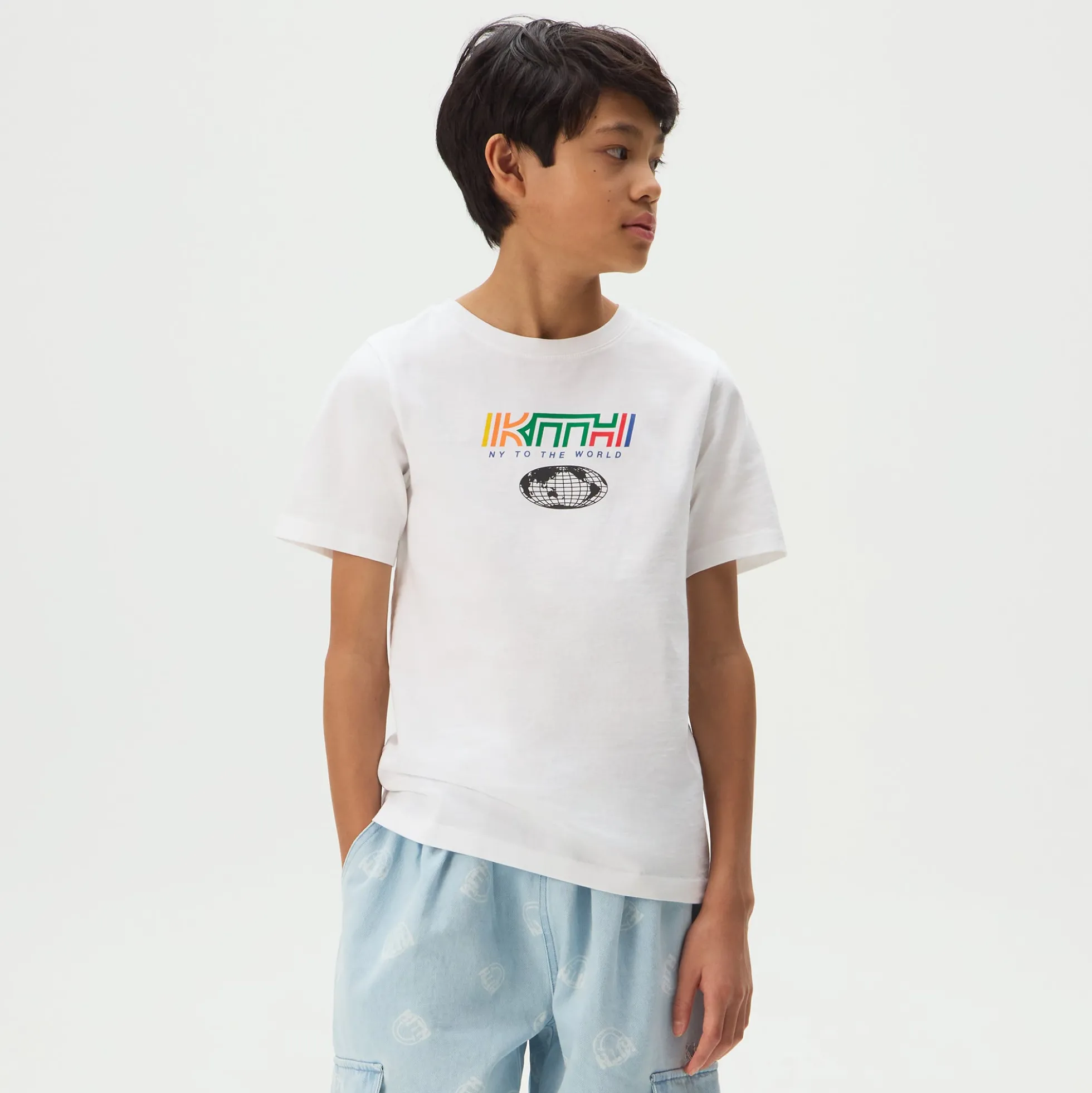 T-shirt Kith Kids à patch global