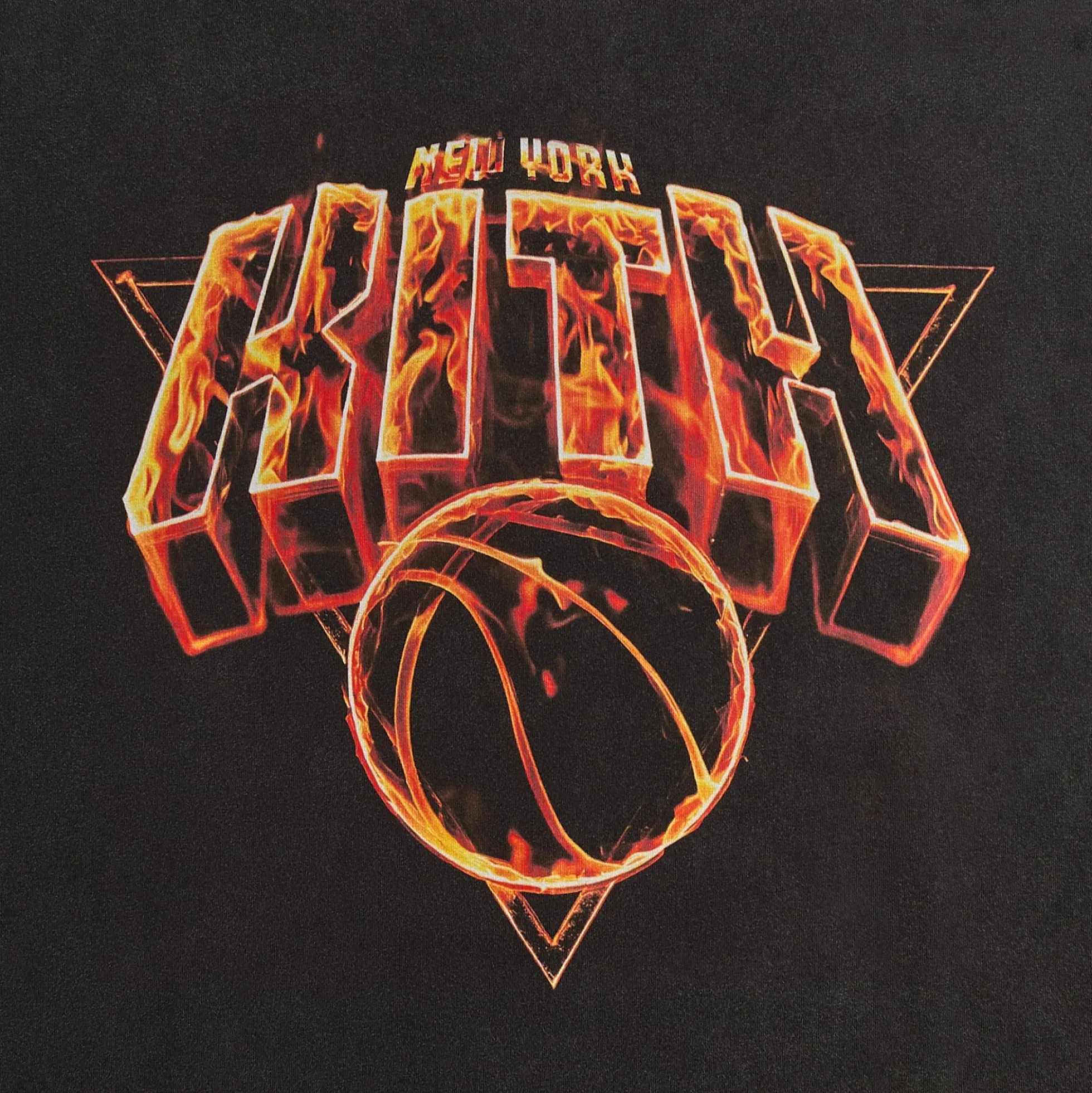 T-shirt Kith pour les New York Knicks Fire Vintage Jones
