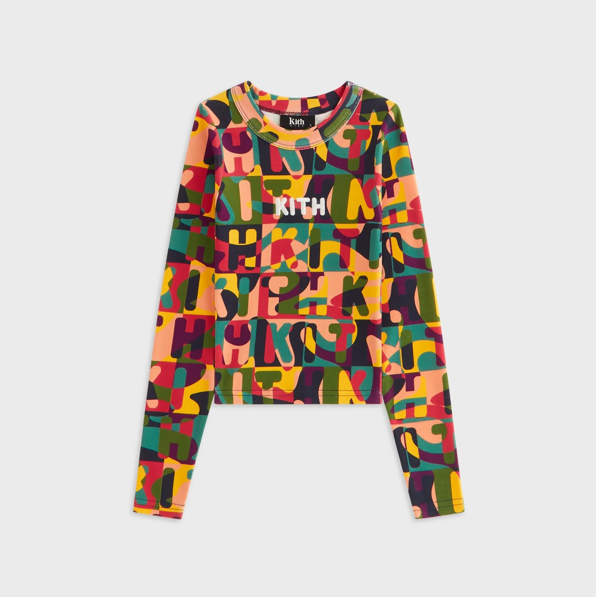 T-shirt à manches longues imprimé Mulberry III de Kith Kids