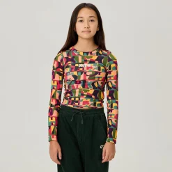 T-shirt à manches longues imprimé Mulberry III de Kith Kids