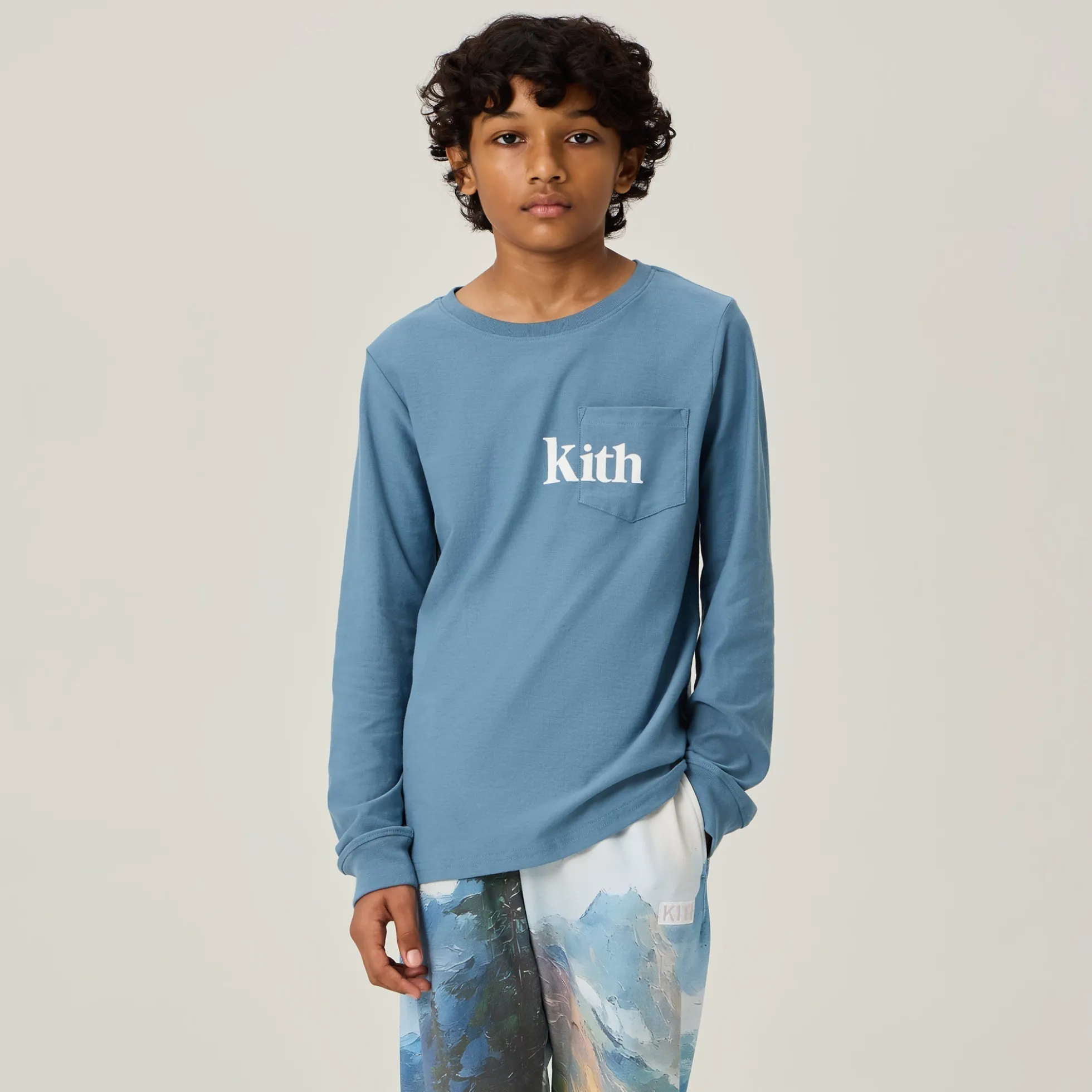 T-shirt à manches longues Kith Kids Quinn