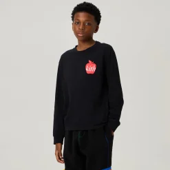 T-shirt à manches longues Kith Kids avec logo Apple