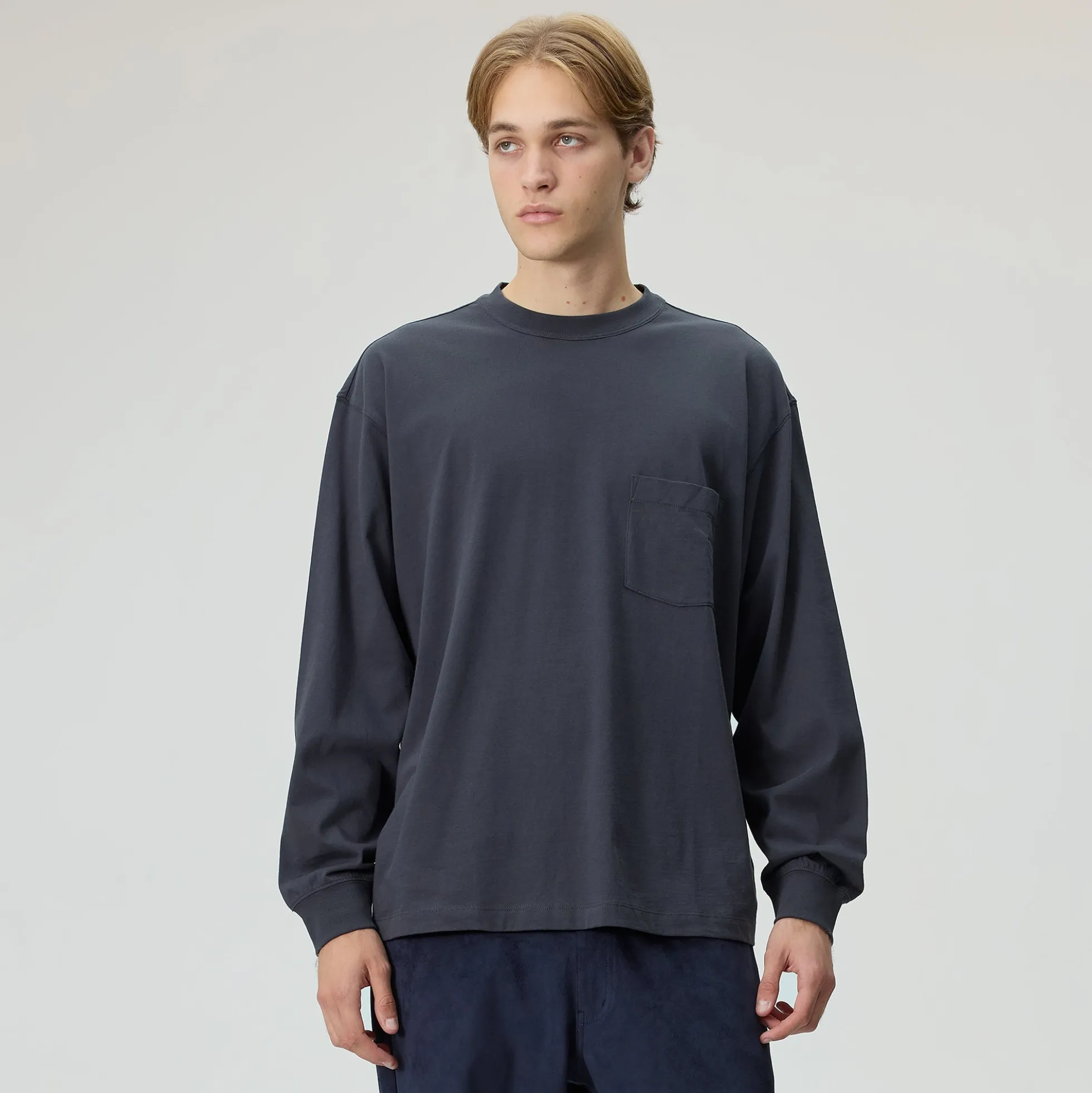 T-shirt à manches longues Kith Leonard Pocket