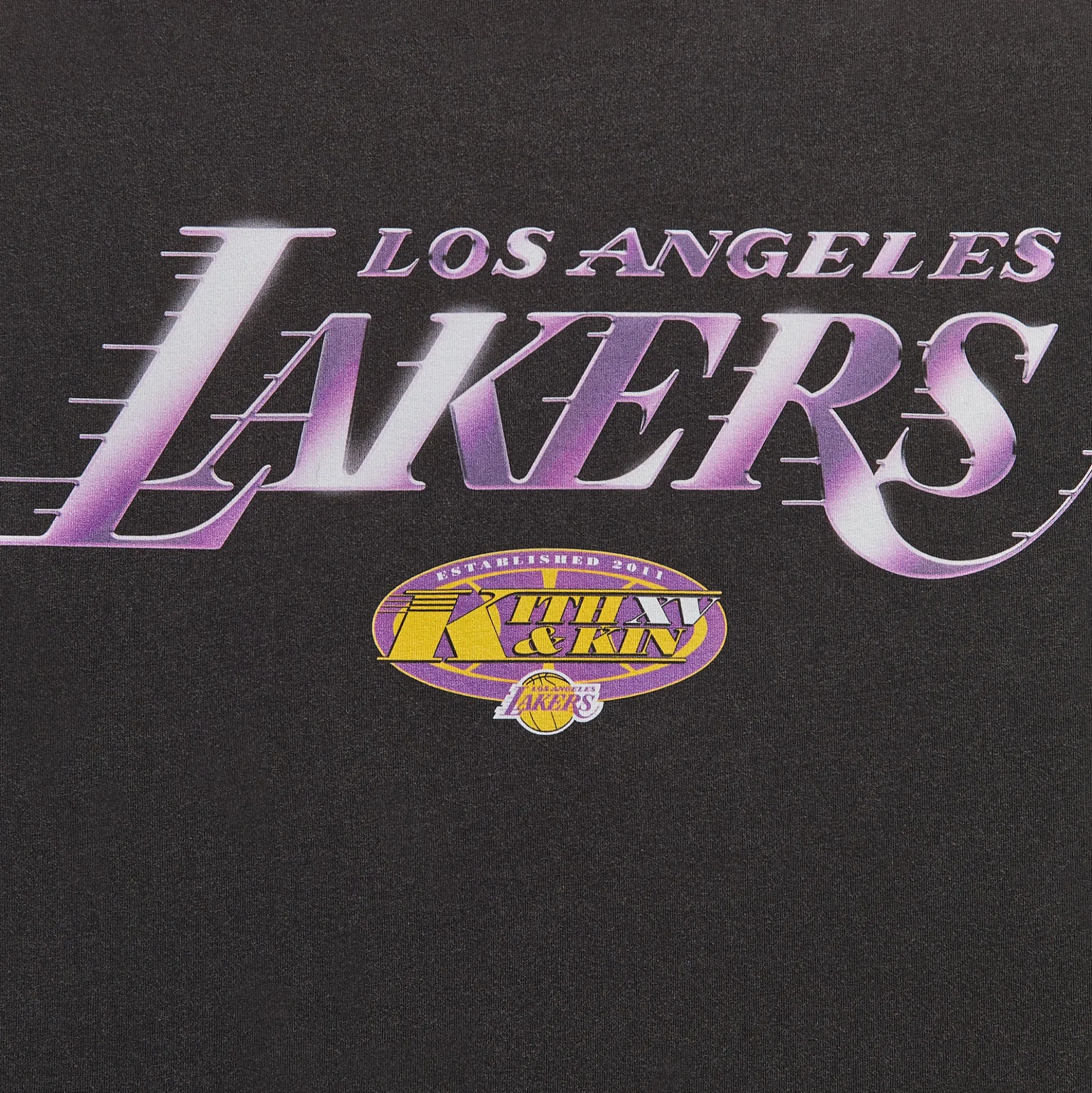 T-shirt vintage Kith for NBA All-Star Los Angeles Lakers Shattered Backboard