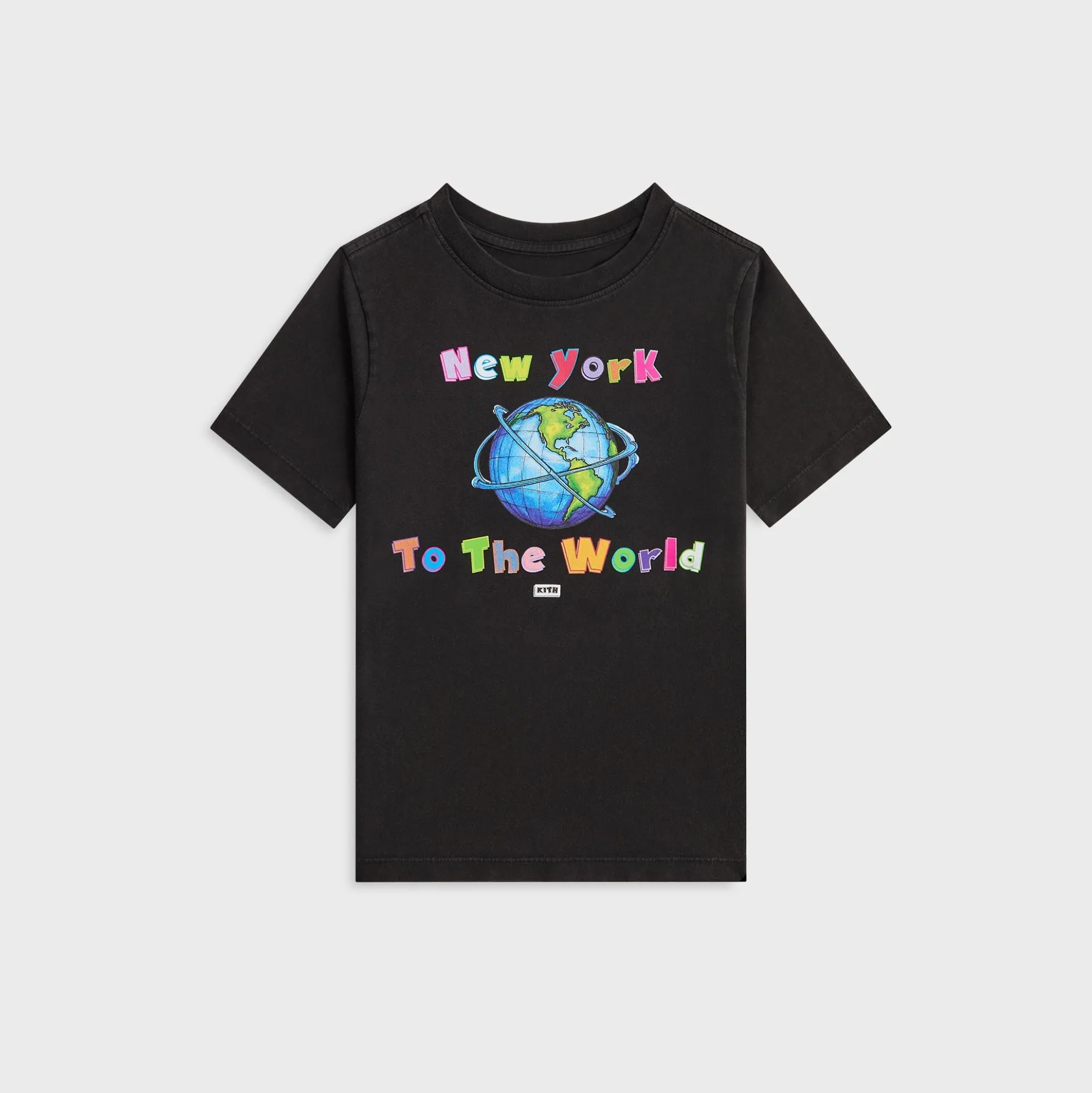 T-shirt vintage Kith Kids New York to the World