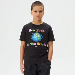 T-shirt vintage Kith Kids New York to the World