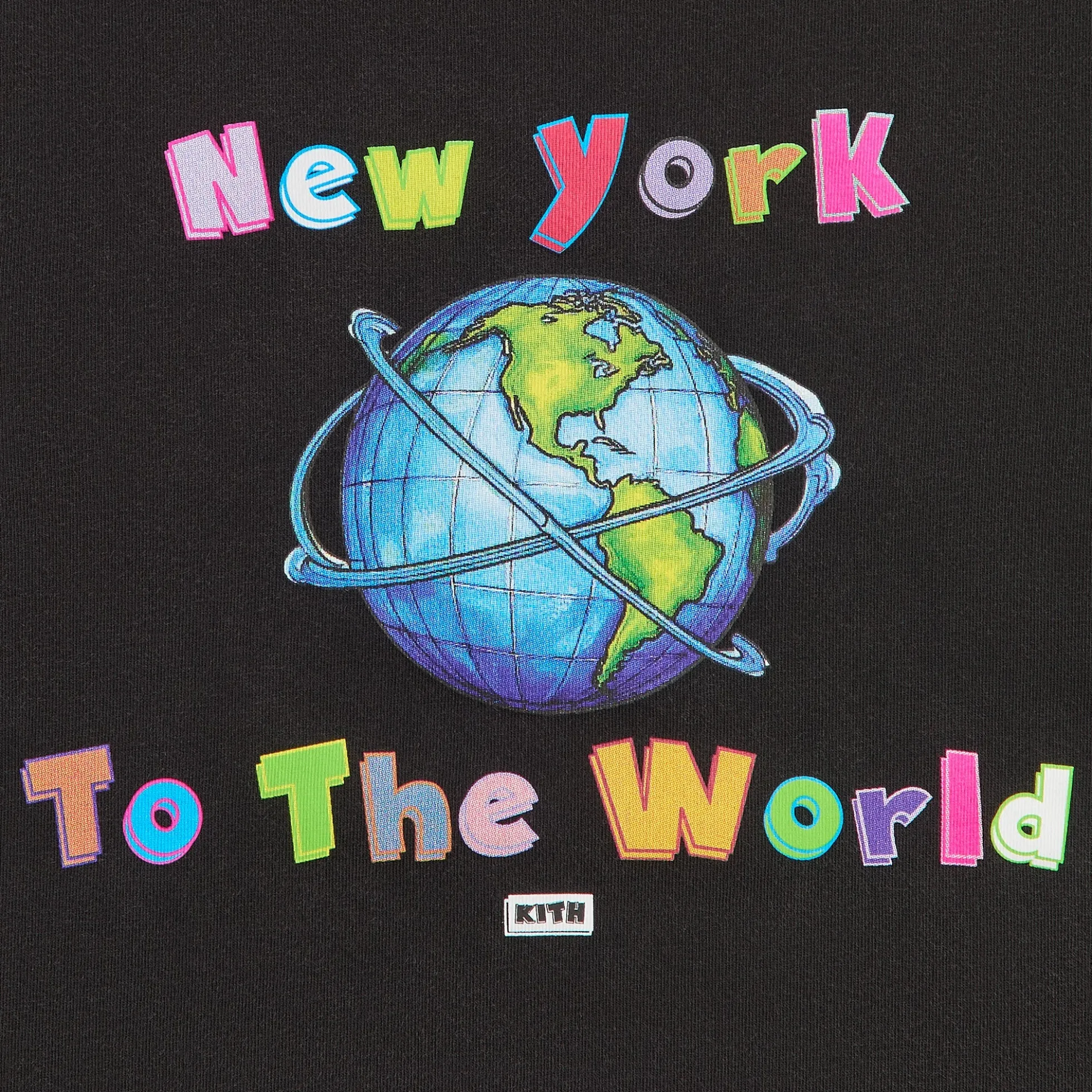 T-shirt vintage Kith Kids New York to the World