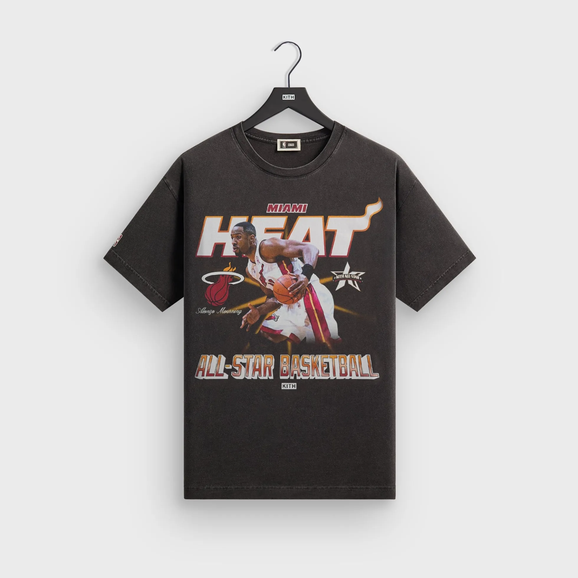 T-shirt vintage Kith pour Alonzo Mourning, star du Miami Heat (NBA)