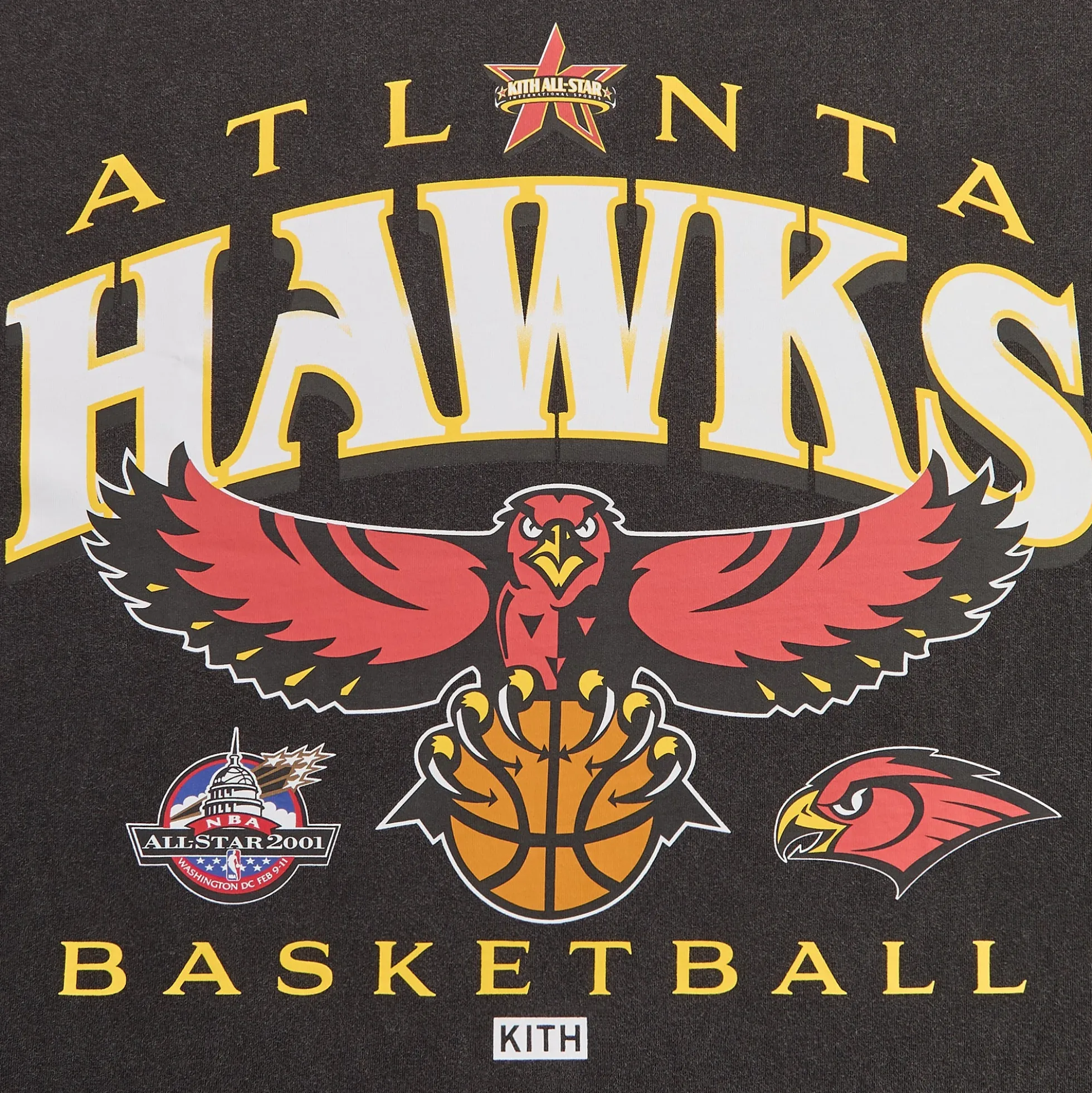 T-shirt vintage Kith pour les All-Stars NBA des Atlanta Hawks