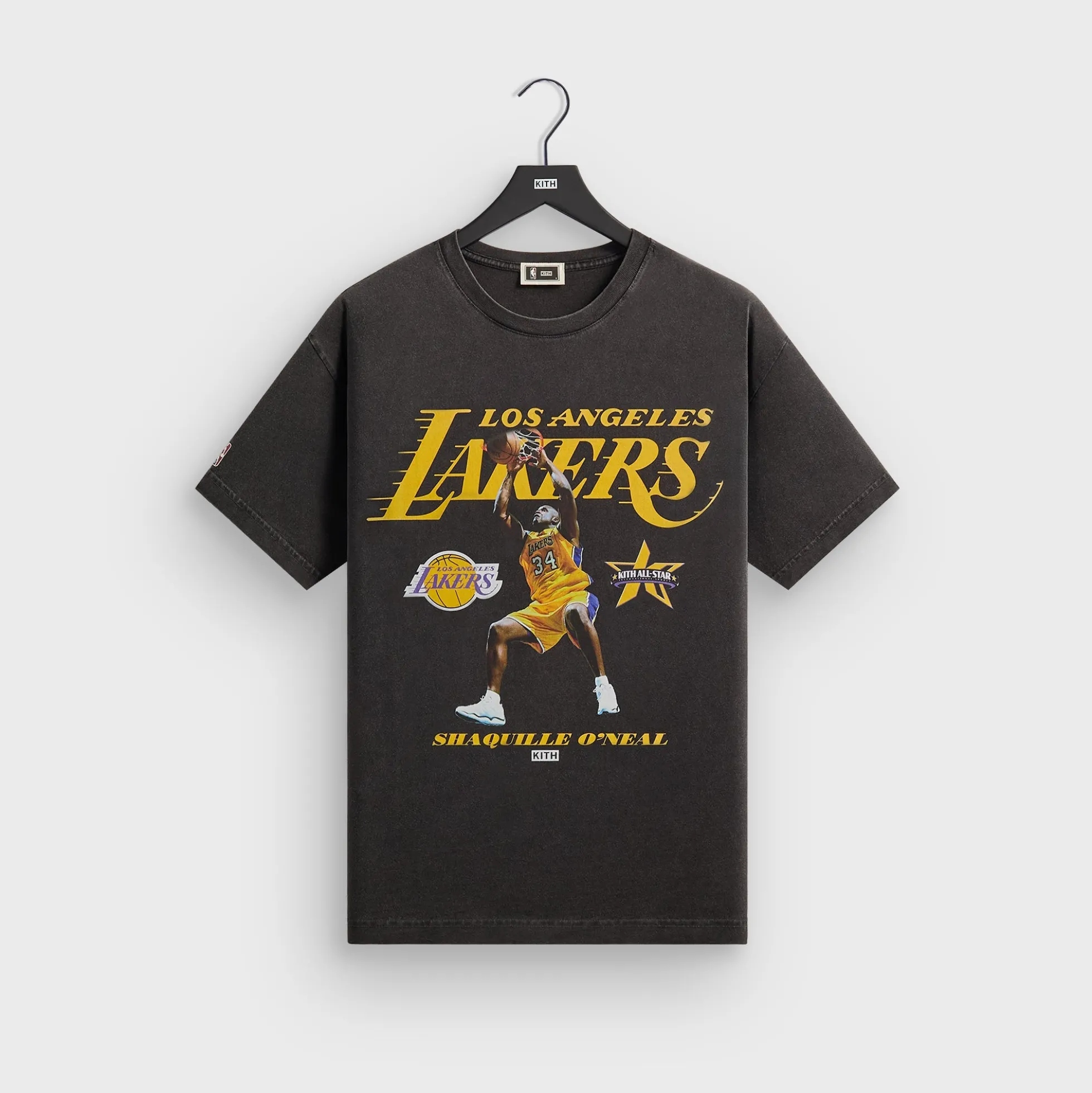 T-shirt vintage Kith pour Shaquille O'Neal, star des Los Angeles Lakers (NBA)
