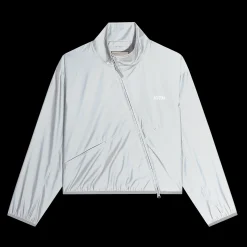 Veste asymétrique réfléchissante Kith Akari pour femme