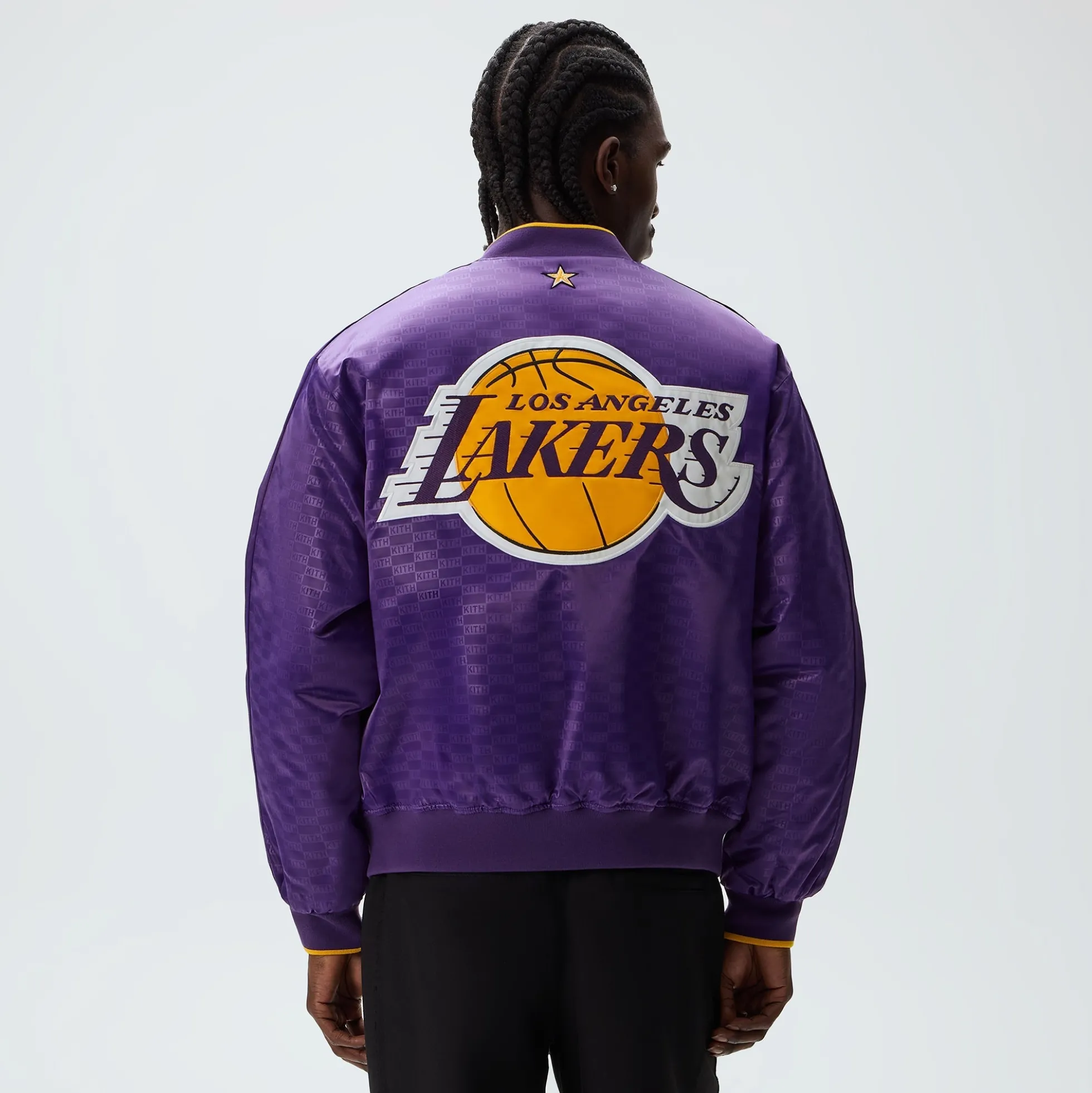 Veste bomber Kith pour NBA All-Star Los Angeles Lakers