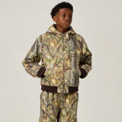Veste à capuche en sergé Kith Kids Owen