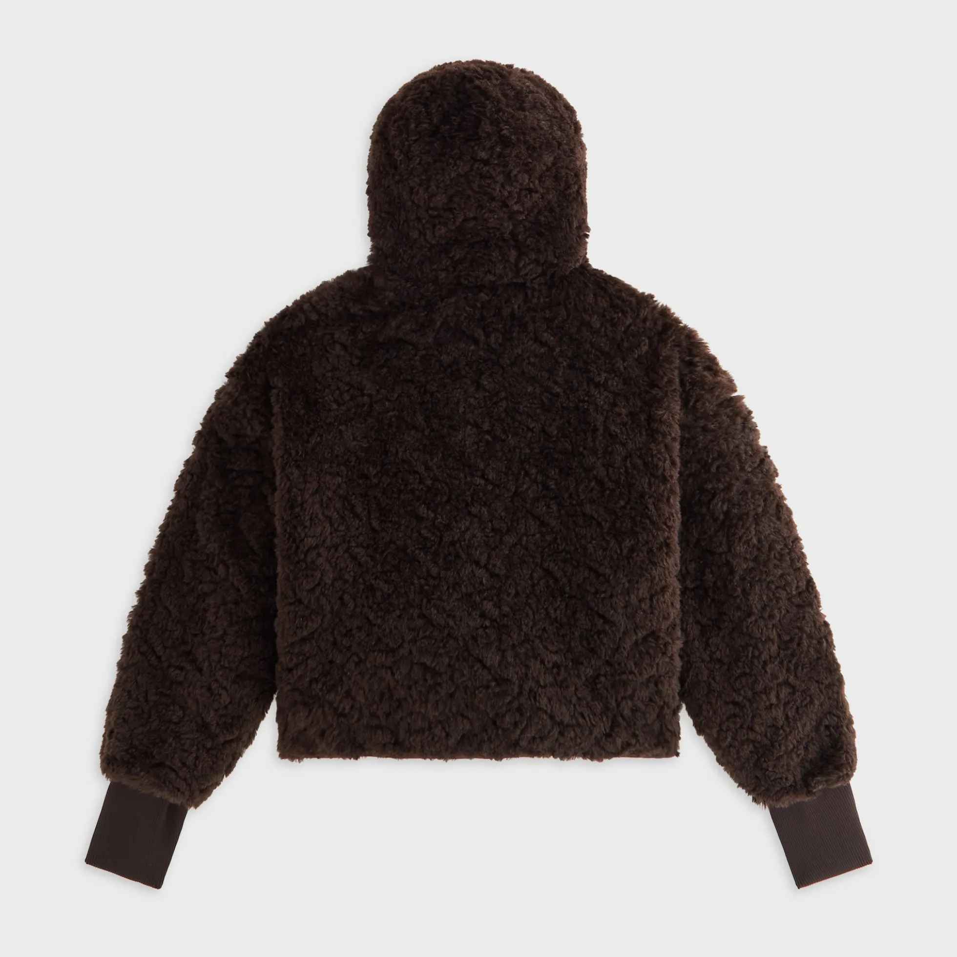 Veste à capuche en sherpa Kith Saide pour femme