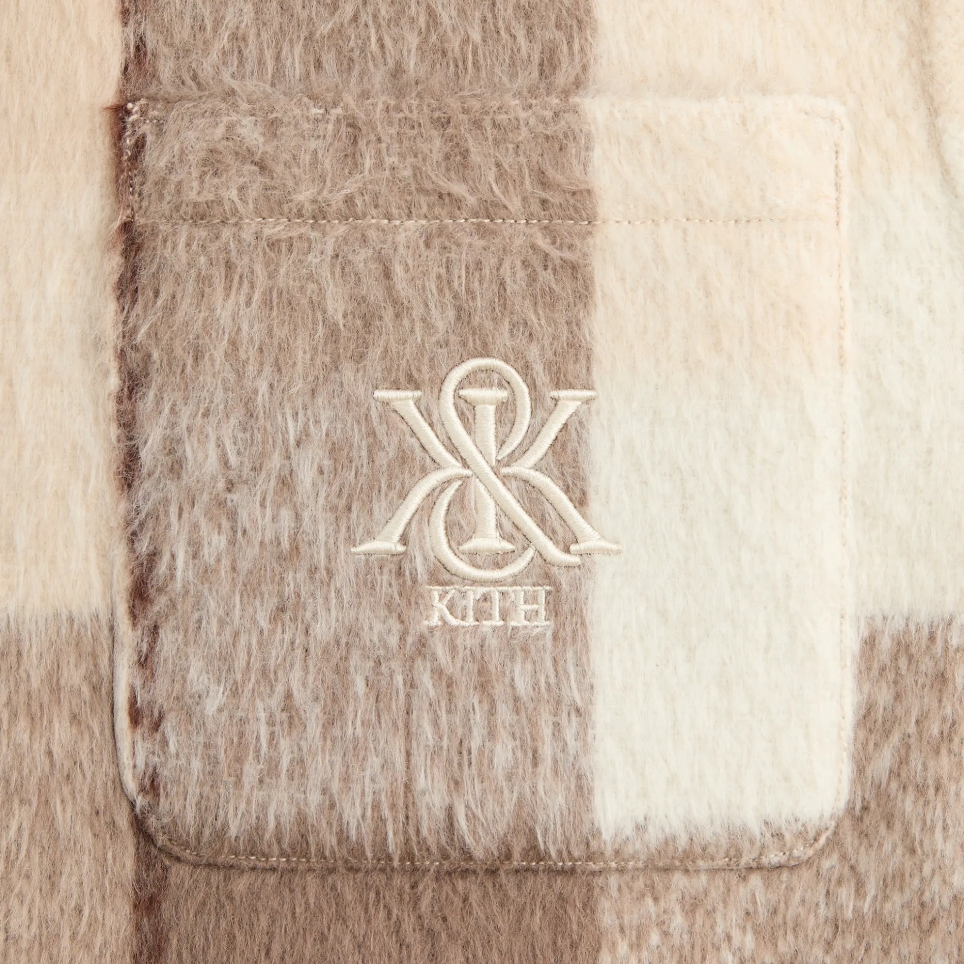 Veste-chemise Kith Sheridan à carreaux brossés