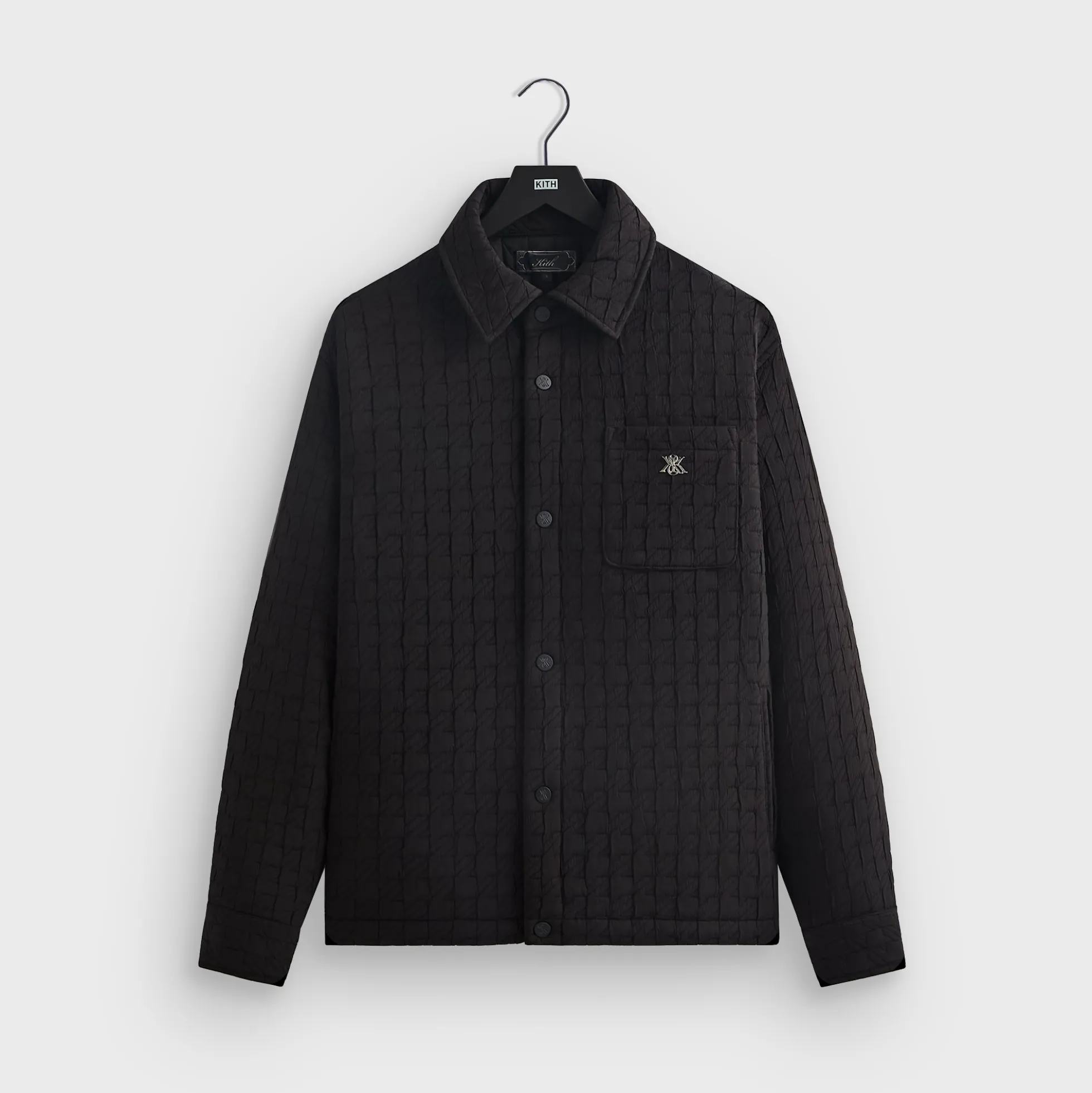 Veste-chemise matelassée Brixton à carreaux Kith